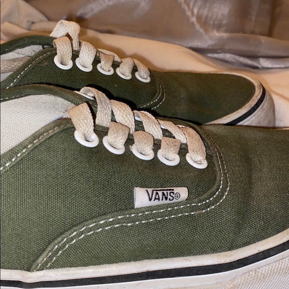 green vans sneakers